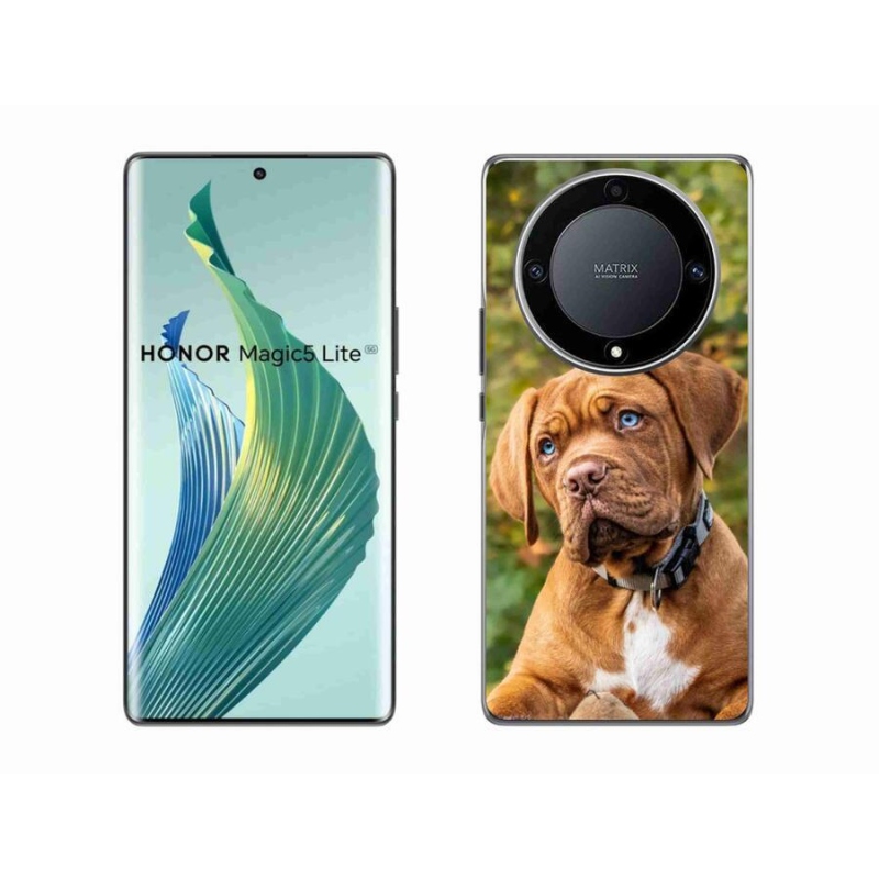 Gél borítás mmCase a Honor Magic 5 Lite 5G készülékhez - kölyökkutyakék