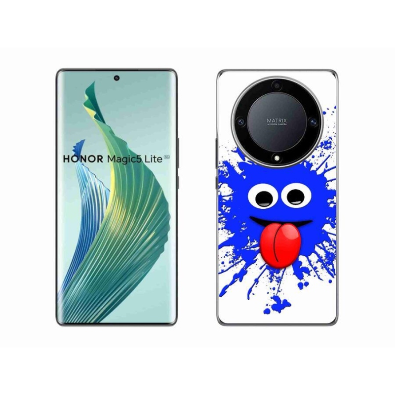 Zselés borítás mmCase a Honor Magic 5 Lite 5G számára - szellem