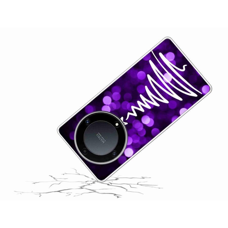 Zselés borítás mmCase a Honor Magic 5 Lite 5G számára - fa