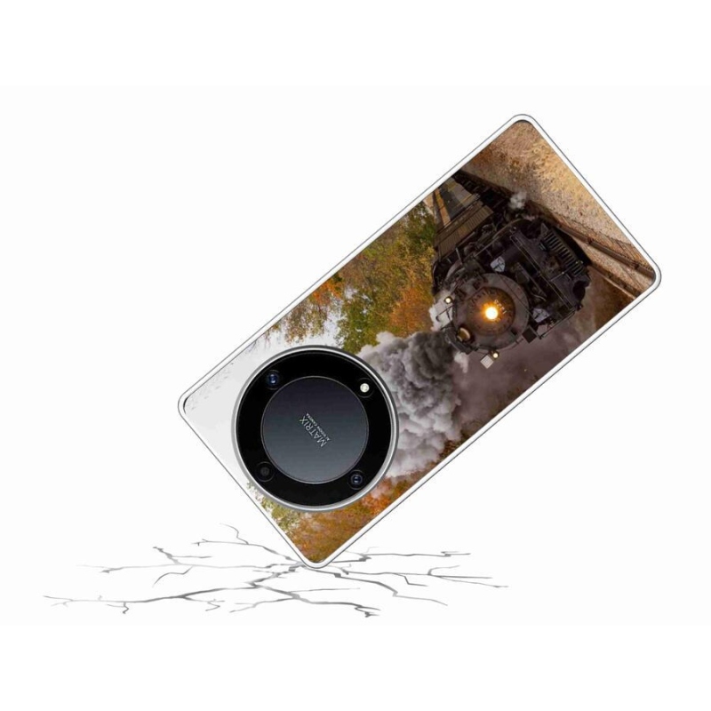 Zselés borítás mmCase a Honor Magic 5 Lite 5G számára - Train 1