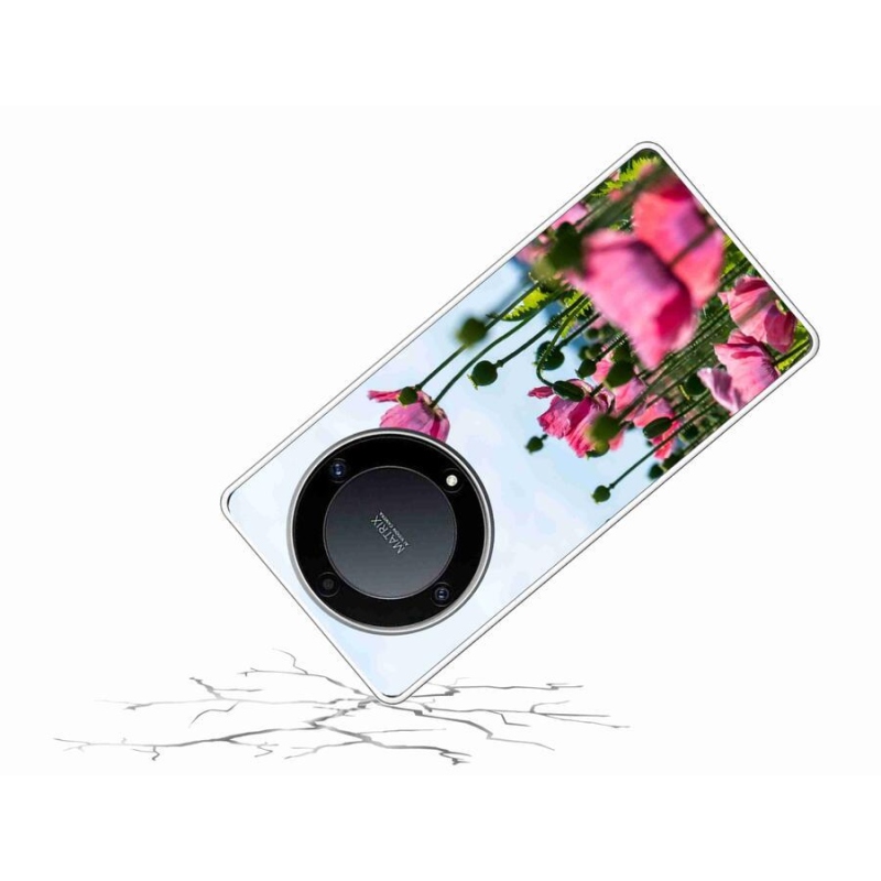 Gél borítás mmCase a Honor Magic 5 Lite 5G számára - mákos színű