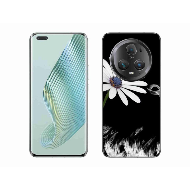 Zselés borítás mmCase a Honor Magic 5 Pro 5G készülékhez - fehér virág