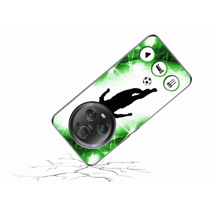 Gél borítás mmCase a Honor Magic 5 Pro 5G számára - focista