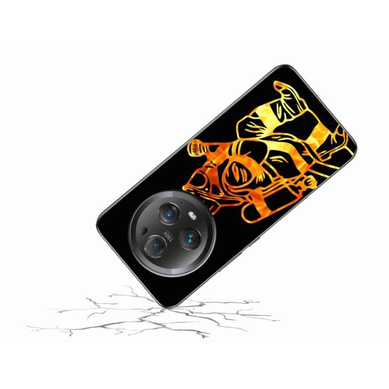 Gél borítás mmCase a Honor Magic 5 Pro 5G számára - tűzoltó 1