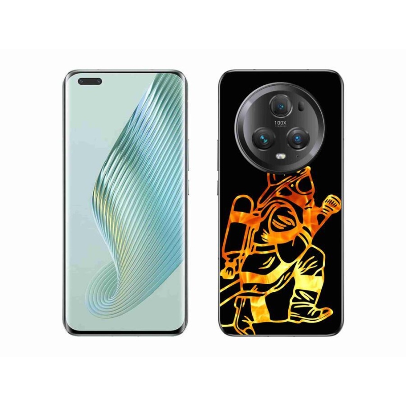 Gél borítás mmCase a Honor Magic 5 Pro 5G számára - tűzoltó 1