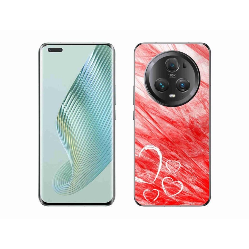 Gél borítás mmCase a Honor Magic 5 Pro 5G számára - szív