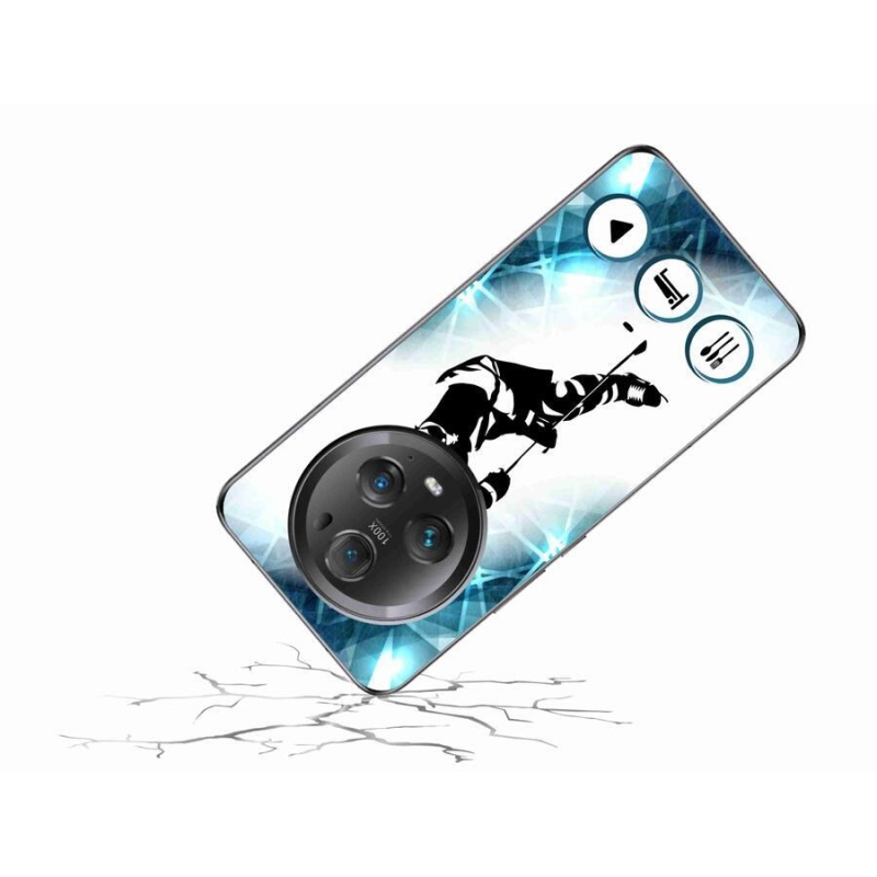 Zselés borítás mmCase a Honor Magic 5 Pro 5G számára - hoki 1