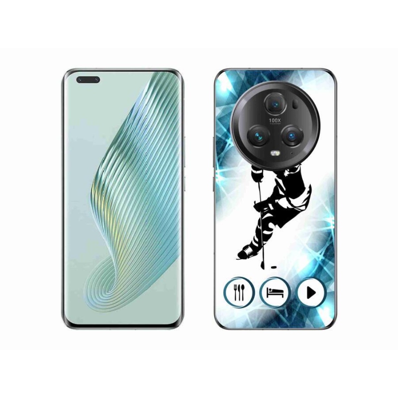 Zselés borítás mmCase a Honor Magic 5 Pro 5G számára - hoki 1