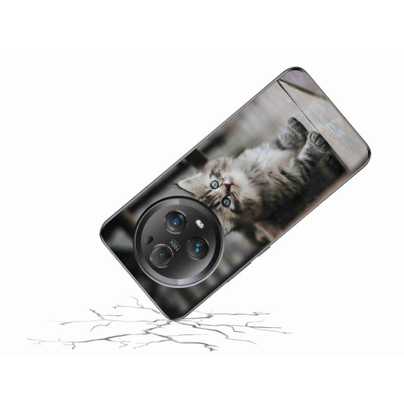 Gél borítás mmCase a Honor Magic 5 Pro 5G készülékhez - cica