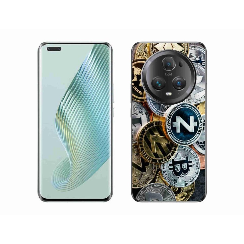 Gél borítás mmCase a Honor Magic 5 Pro 5G számára - kriptovaluták