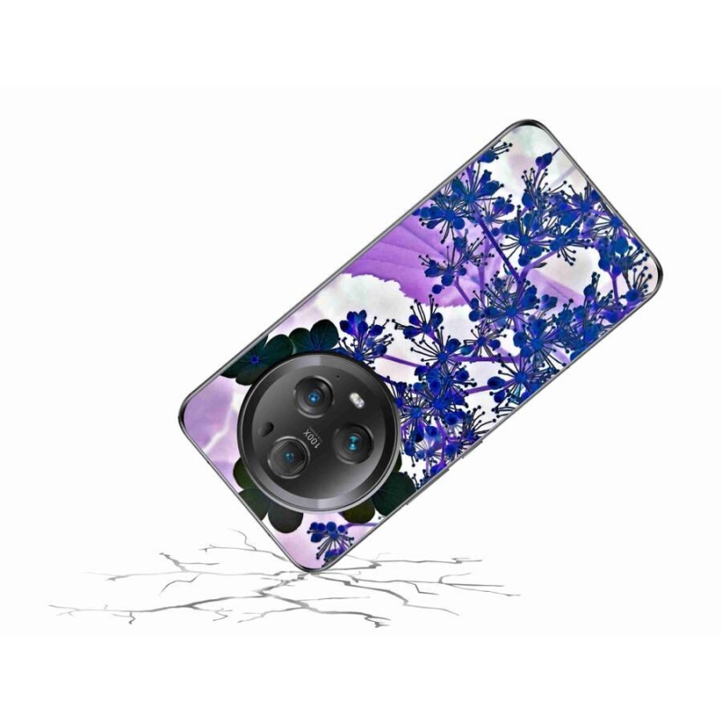 Zselés borítás mmCase a Honor Magic 5 Pro 5G számára - hortenzia virág