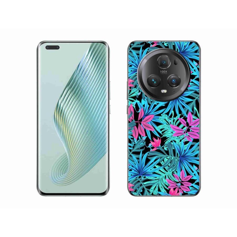 Zselés borítás mmCase a Honor Magic 5 Pro 5G számára - virágok 3