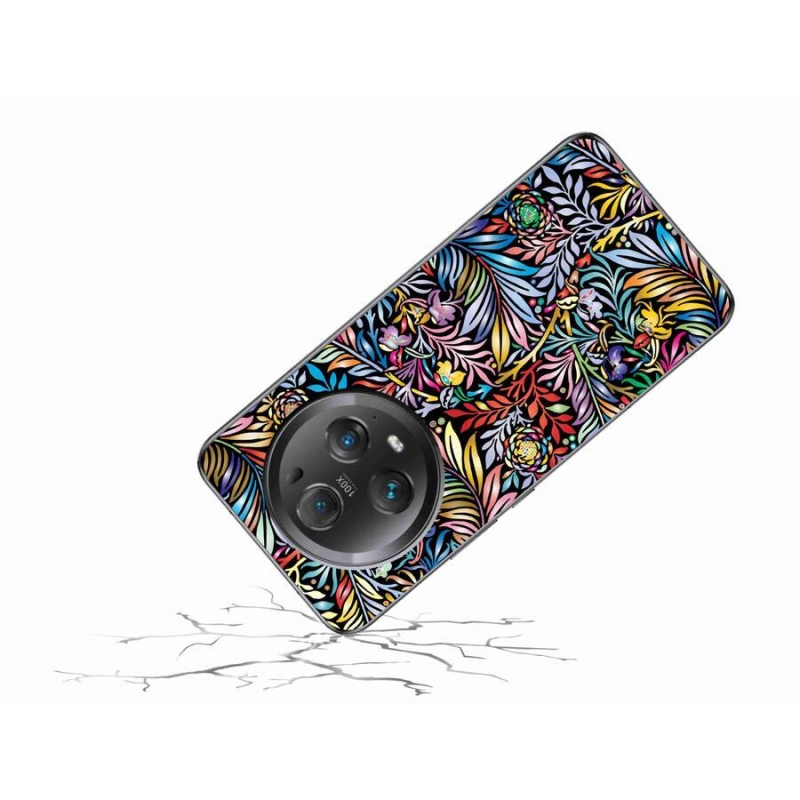 Gél borító mmCase a Honor Magic 5 Pro 5G készülékhez - virágok 5