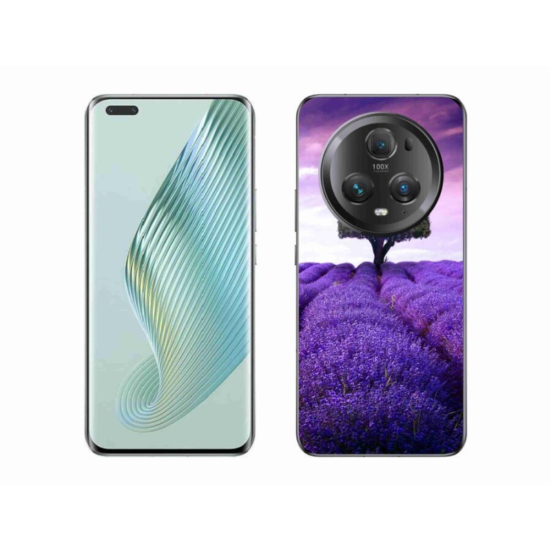 Zselés borítás mmCase a Honor Magic 5 Pro 5G készülékhez - levendula rét