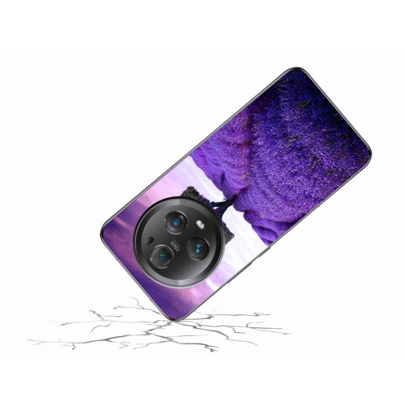 Zselés borítás mmCase a Honor Magic 5 Pro 5G készülékhez - levendula rét