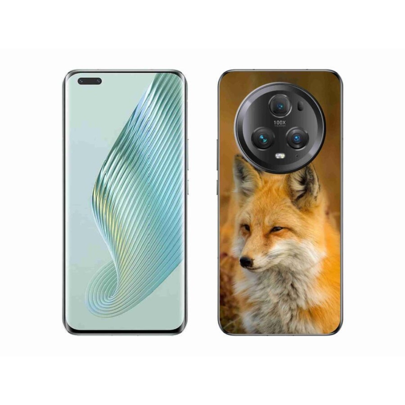 Zselés borítás mmCase a Honor Magic 5 Pro 5G készülékhez - róka