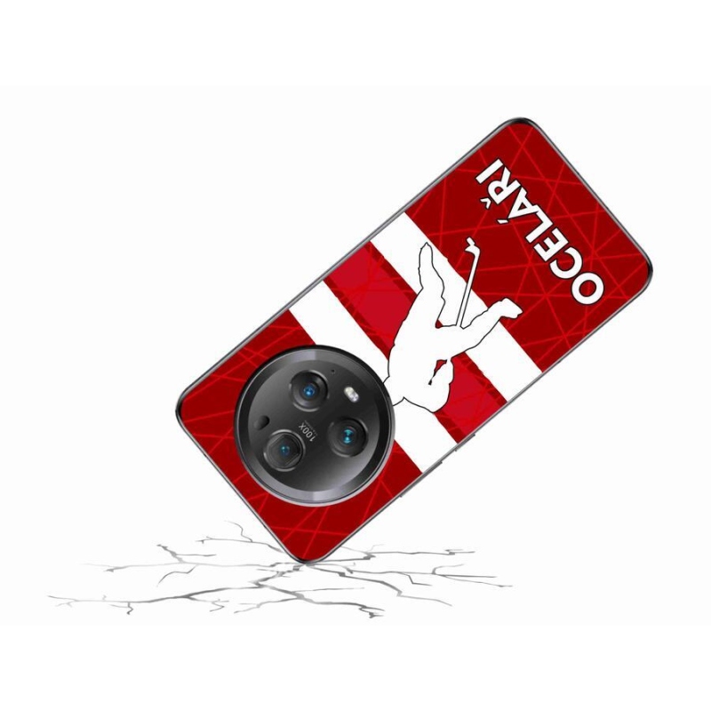 Zselés borítás mmCase a Honor Magic 5 Pro 5G számára - Acélszínűek