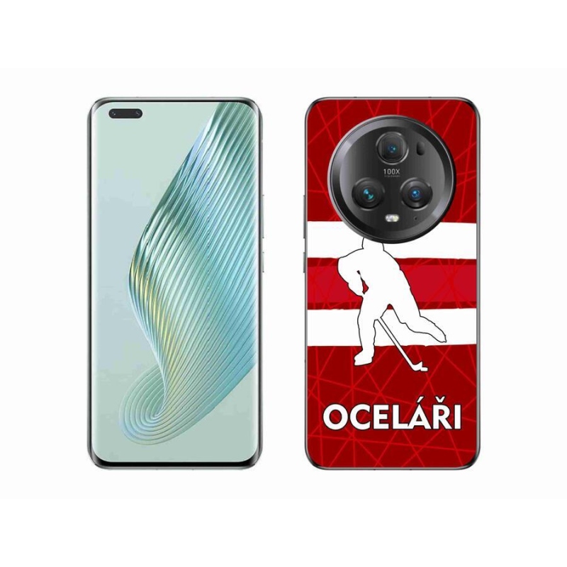 Zselés borítás mmCase a Honor Magic 5 Pro 5G számára - Acélszínűek