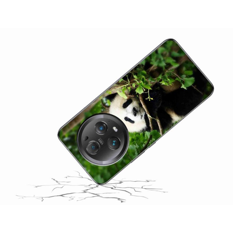Gél borítás mmCase a Honor Magic 5 Pro 5G készülékhez - panda