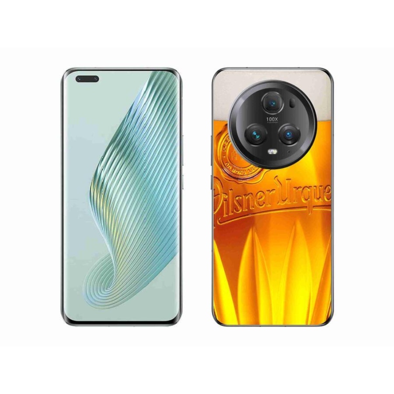 Gél borítás mmCase a Honor Magic 5 Pro 5G számára - sör
