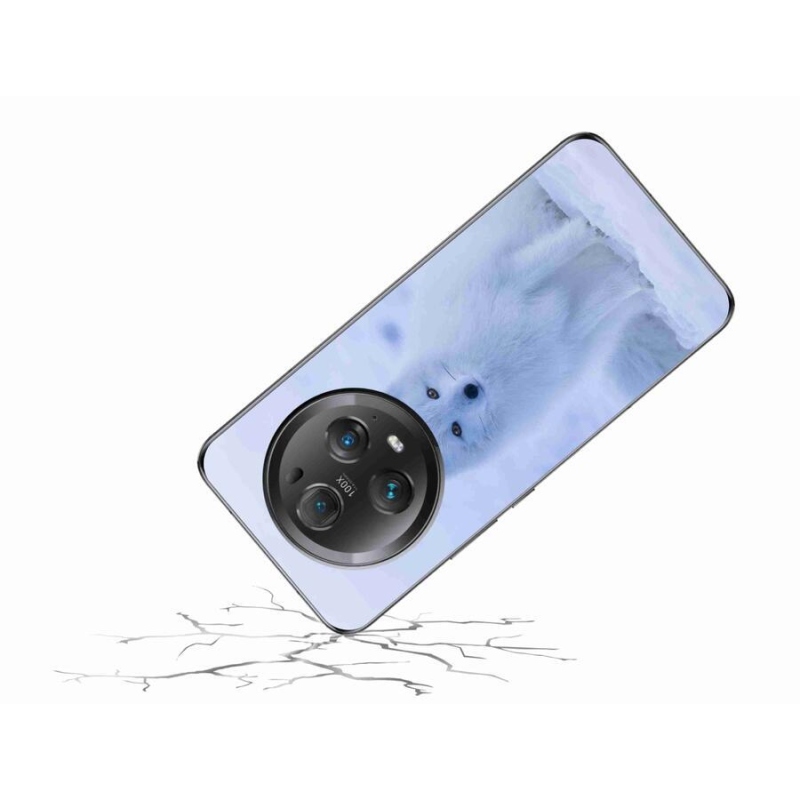 Zselés borítás mmCase a Honor Magic 5 Pro 5G készülékhez - polár róka