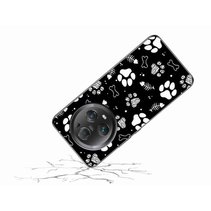 Gél borítás mmCase a Honor Magic 5 Pro 5G készülékhez - kutyamancsok