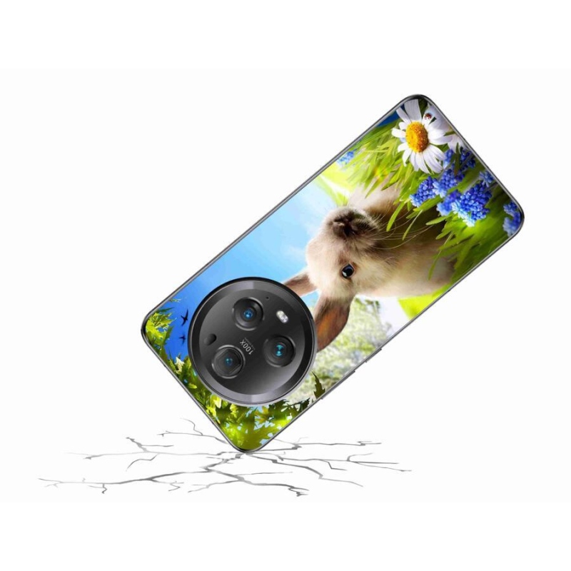 Zselés borítás mmCase a Honor Magic 5 Pro 5G készülékhez - nyuszi