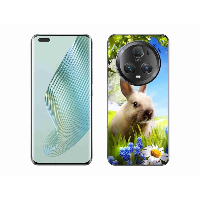 Zselés borítás mmCase a Honor Magic 5 Pro 5G készülékhez - nyuszi