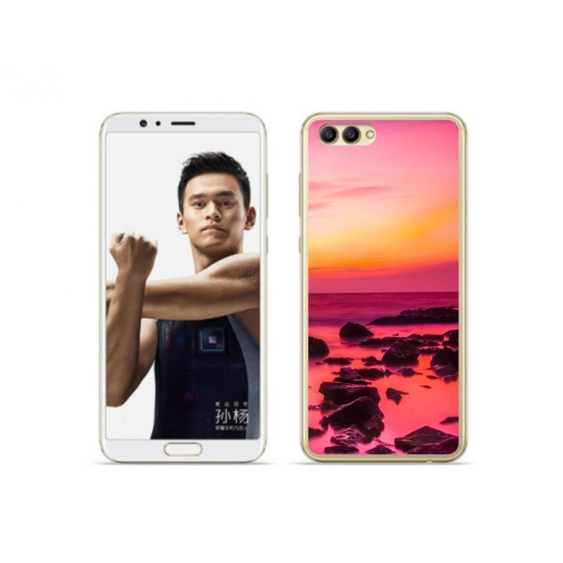Gél borítás mmCase a Honor View 10 készülékhez - tenger és ragyogás
