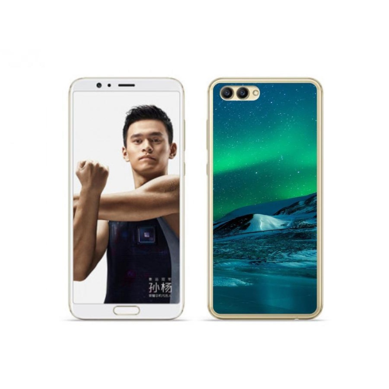 Gél borítás mmCase a Honor View 10 készülékhez - sarki fény