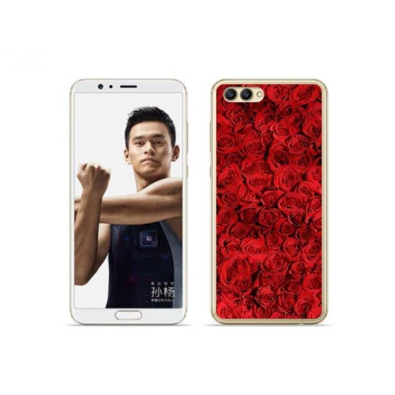 Zselés borítás mmCase a Honor View 10 készülékhez - rózsaszínű