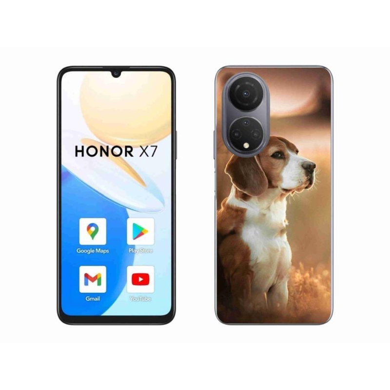 Gél borítás mmCase a Honor X7 készülékhez - bézs színű