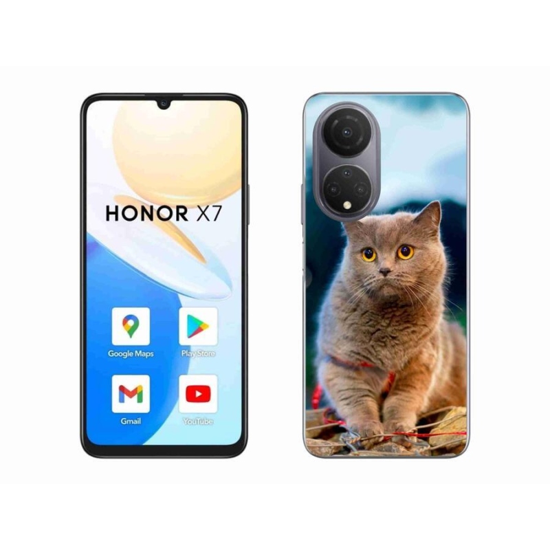 Zselés borítás mmCase a Honor X7-hez - brit kék 2