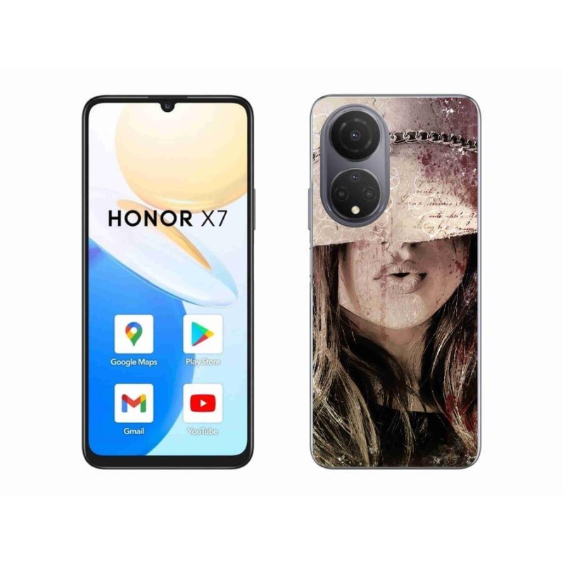 Zselés borítás mmCase a Honor X7-hez - lány