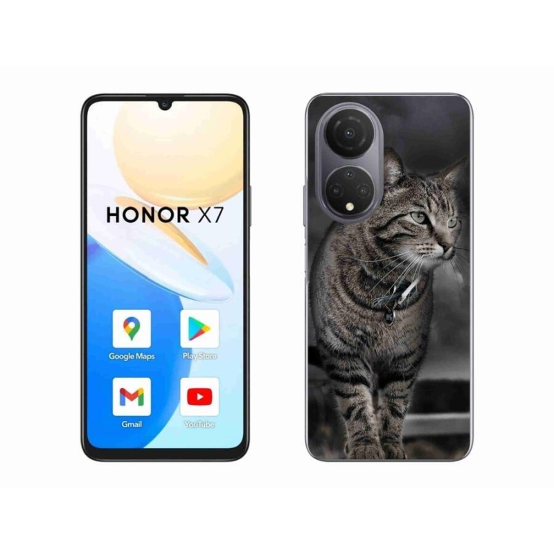 Zselés borítás mmCase a Honor X7-hez - macska