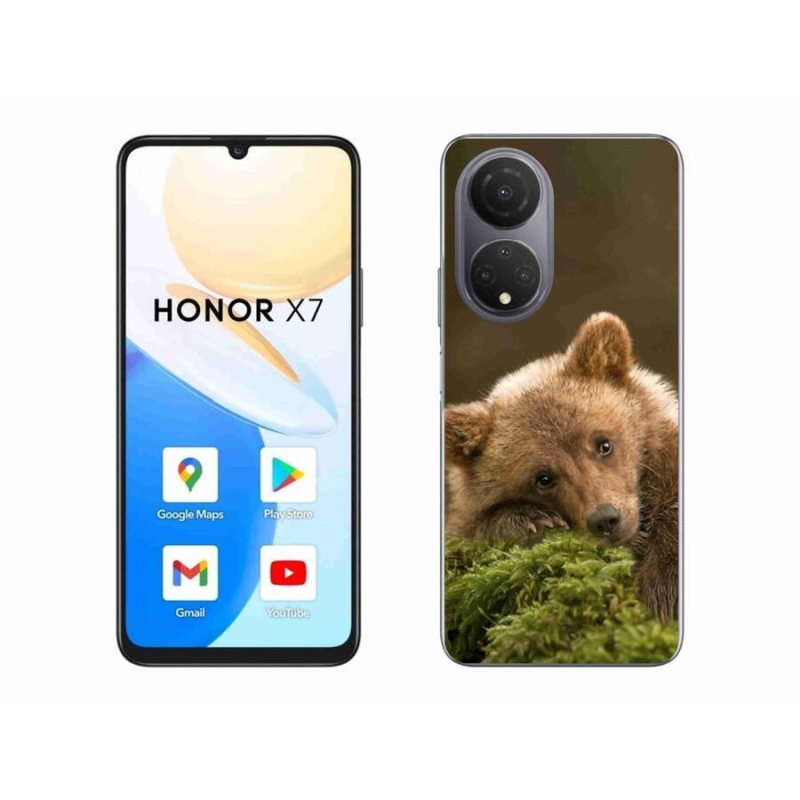 Zselés borítás mmCase a Honor X7-hez - medve