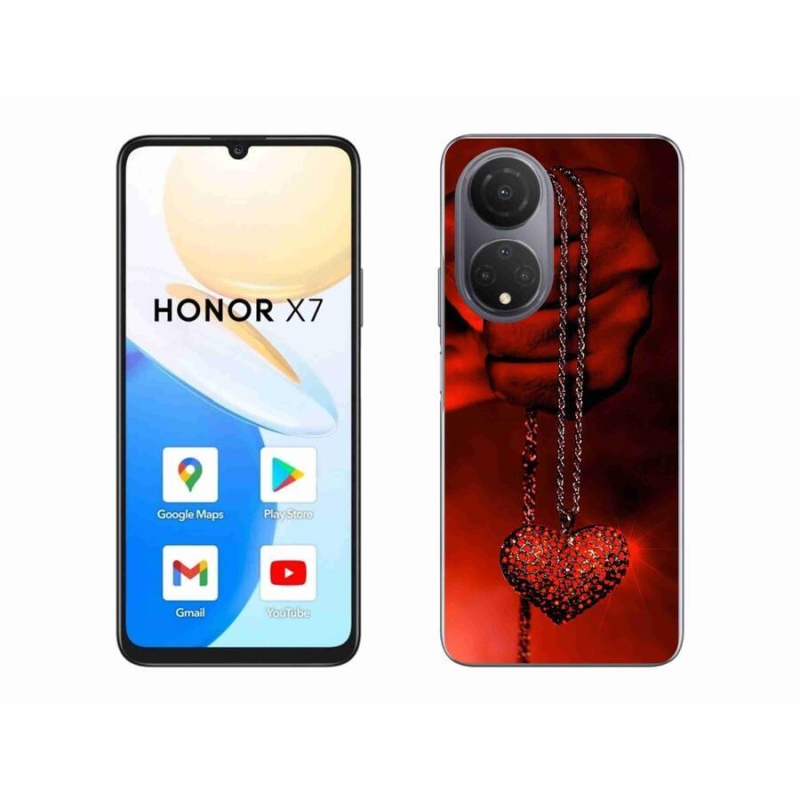 Gél borítás mmCase a Honor X7-hez - nyaklánc