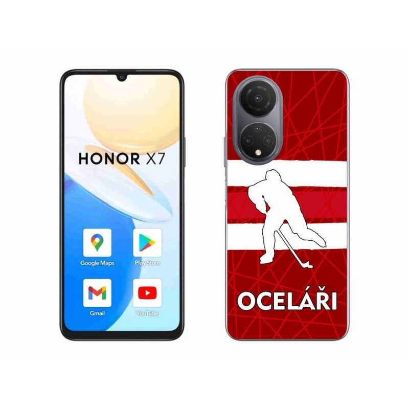 Zselés borítás mmCase a Honor X7-hez - Steelers