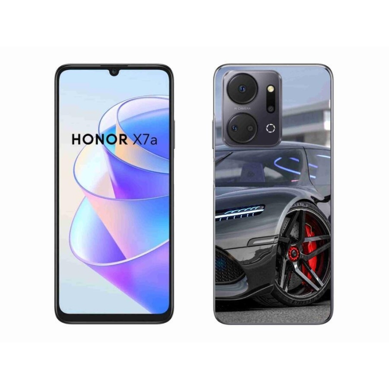 Zselés borítás mmCase a Honor X7a számára - autó 5