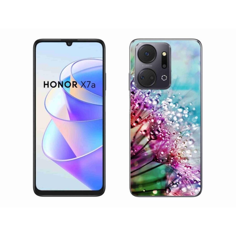 Gél borító mmCase a Honor X7a készülékhez - színes virágok