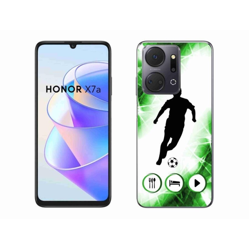 Gél borítás mmCase a Honor X7a számára - focista