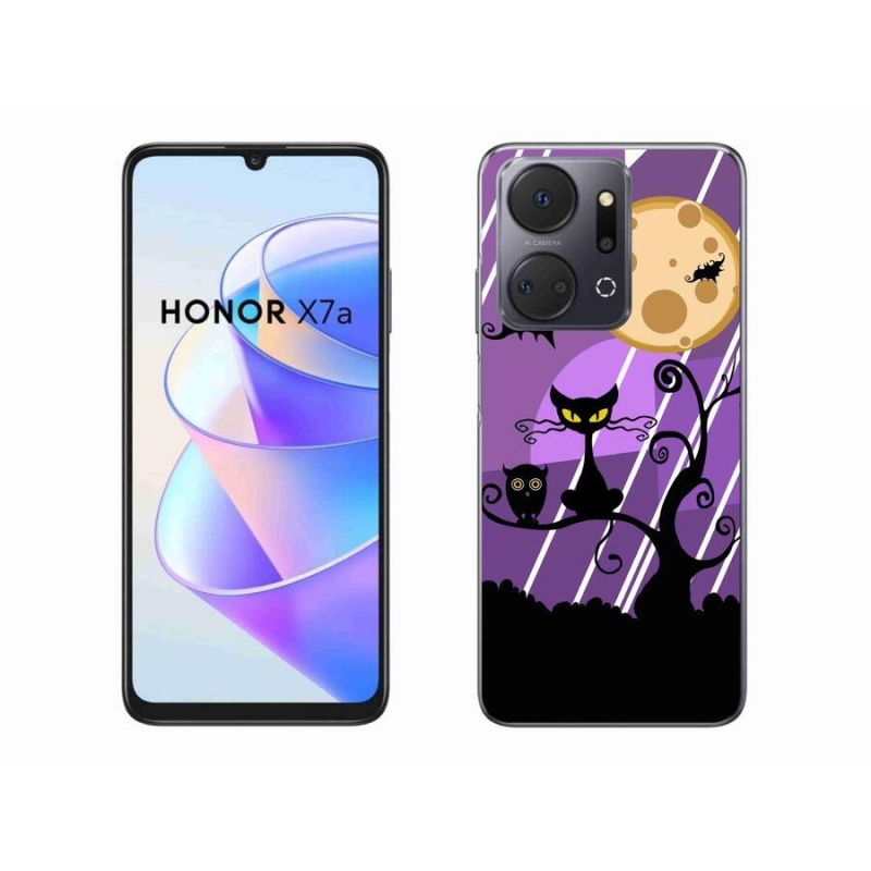 Gél borító mmCase a Honor X7a számára - halloween