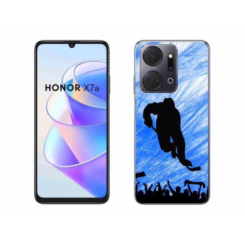 Gél borítás mmCase a Honor X7a számára - hokijátékos