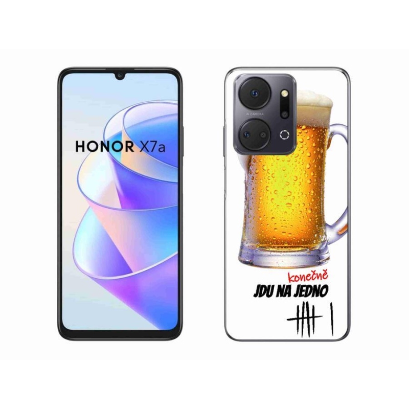 Gél borító mmCase a Honor X7a számára - Megyek az egyikhez