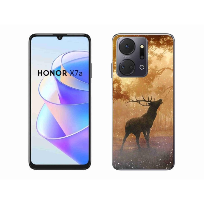Zselés borítás mmCase a Honor X7a számára - szarvasok az ivarzás idején