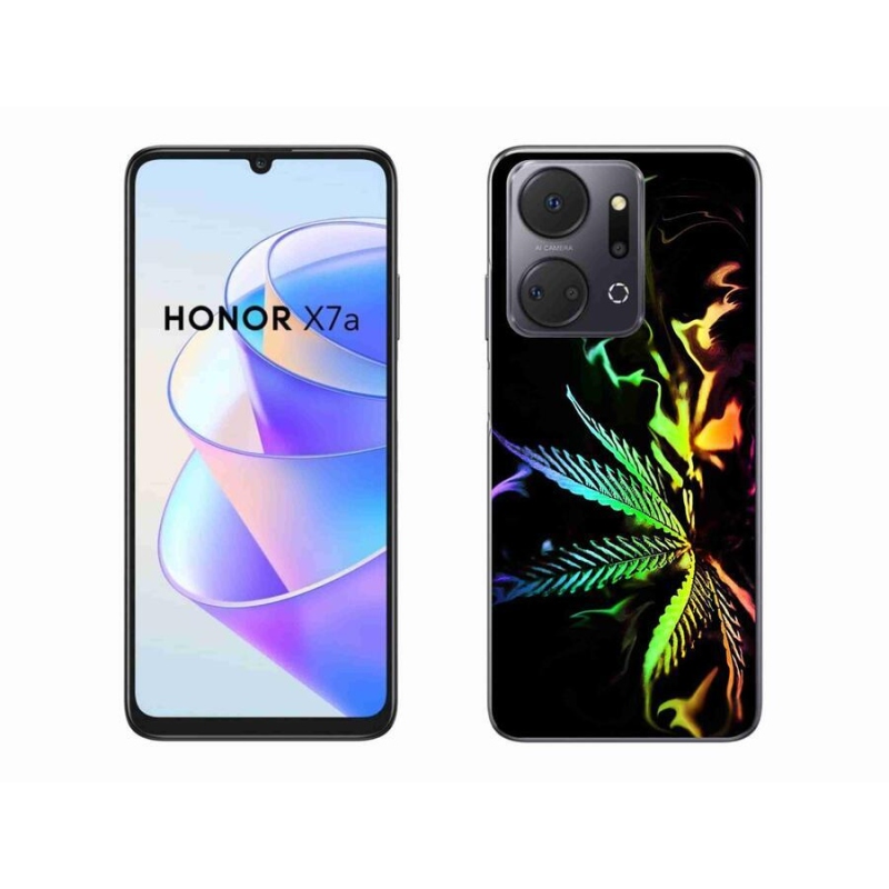 Zselés borítás mmCase a Honor X7a számára - kender 2