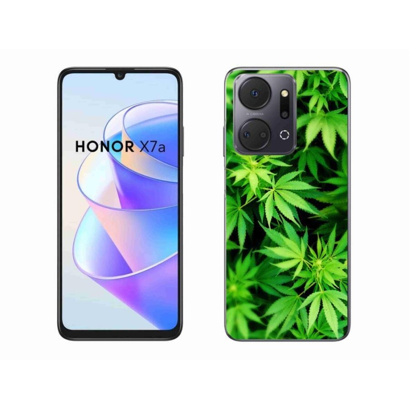 Zselés borítás mmCase a Honor X7a számára - kender 3