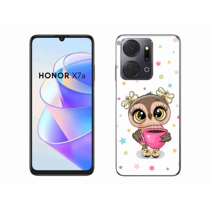 Zselés borítás mmCase a Honor X7a készülékhez - rajzfilm bagoly