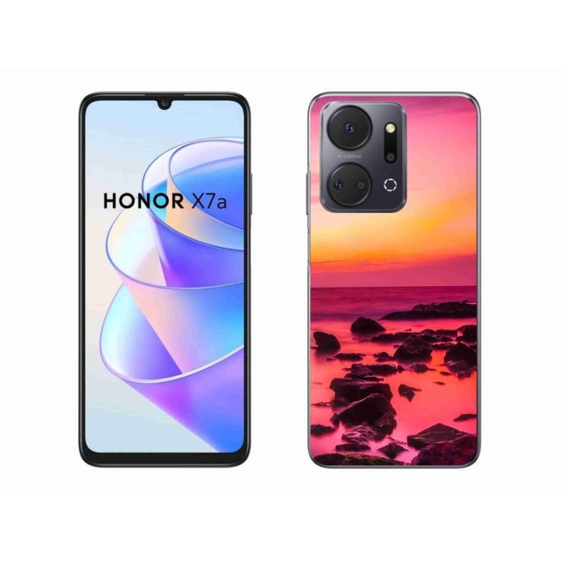 Zselés borítás mmCase a Honor X7a készülékhez - tenger és ragyogás