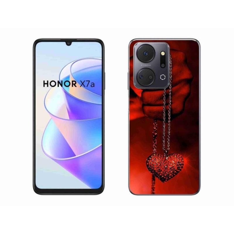 Gél borítás mmCase a Honor X7a számára - nyaklánc